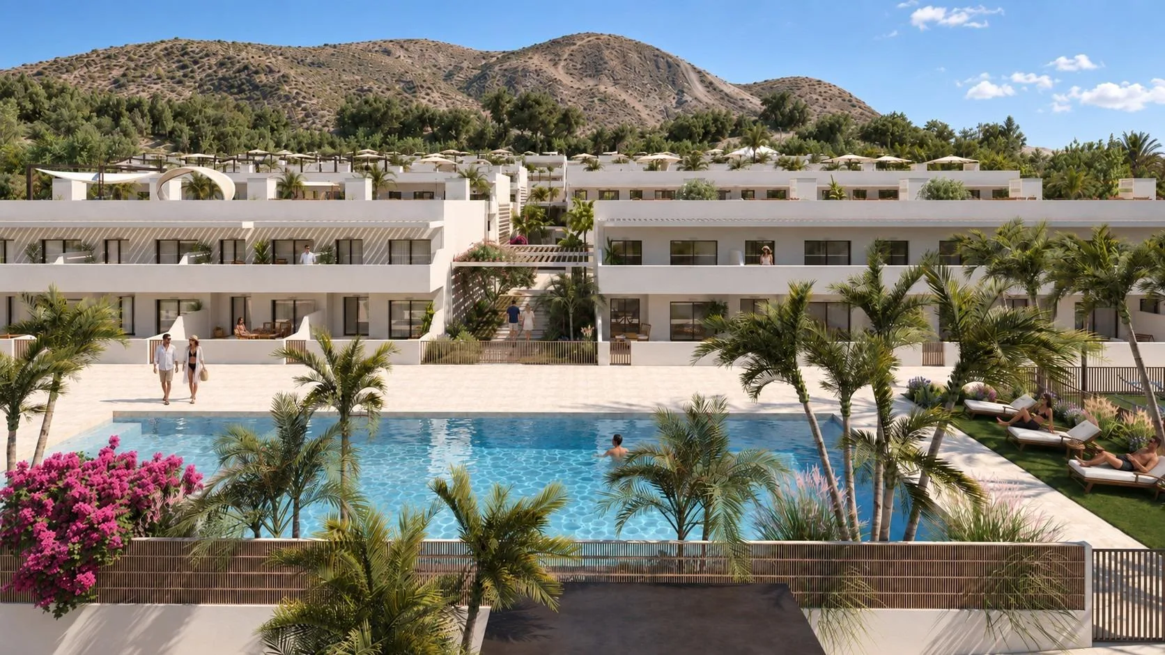 Golf d'Aguilon: beaux appartements 3 chambres