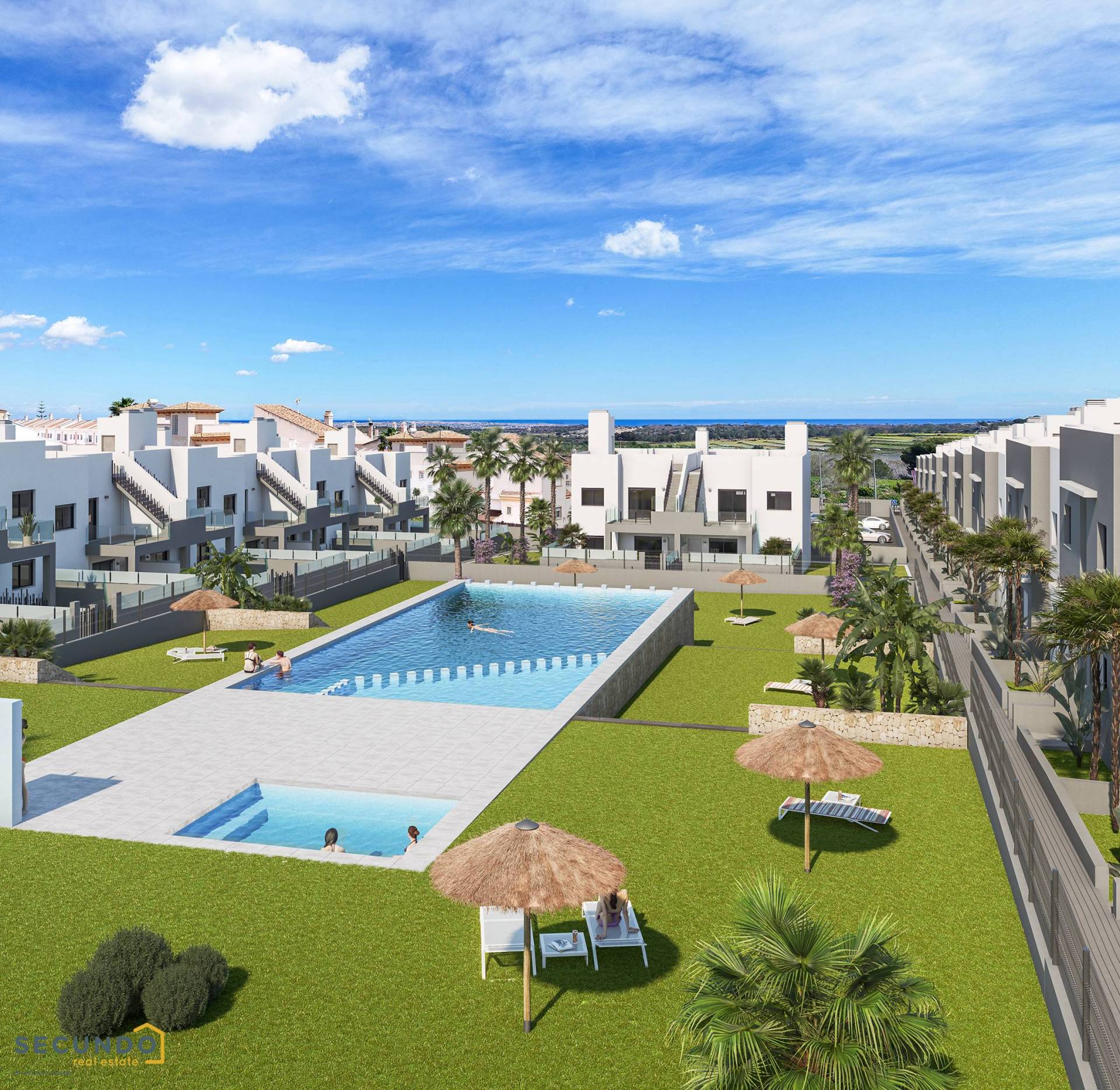 San Miguel de Salinas : appartements modernes en 2 chambres