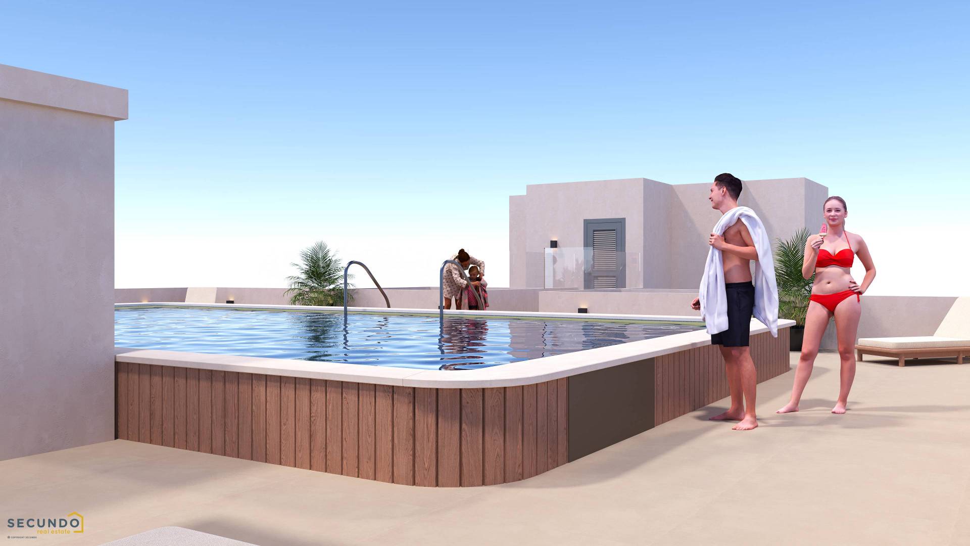 LAST UNITS! San Miguel de Salinas: 2 bedroom apartments in the heart of the town