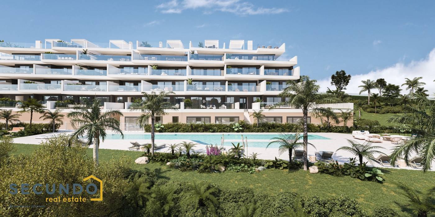 Manilva: penthouses 2 chambres avec vue sur mer