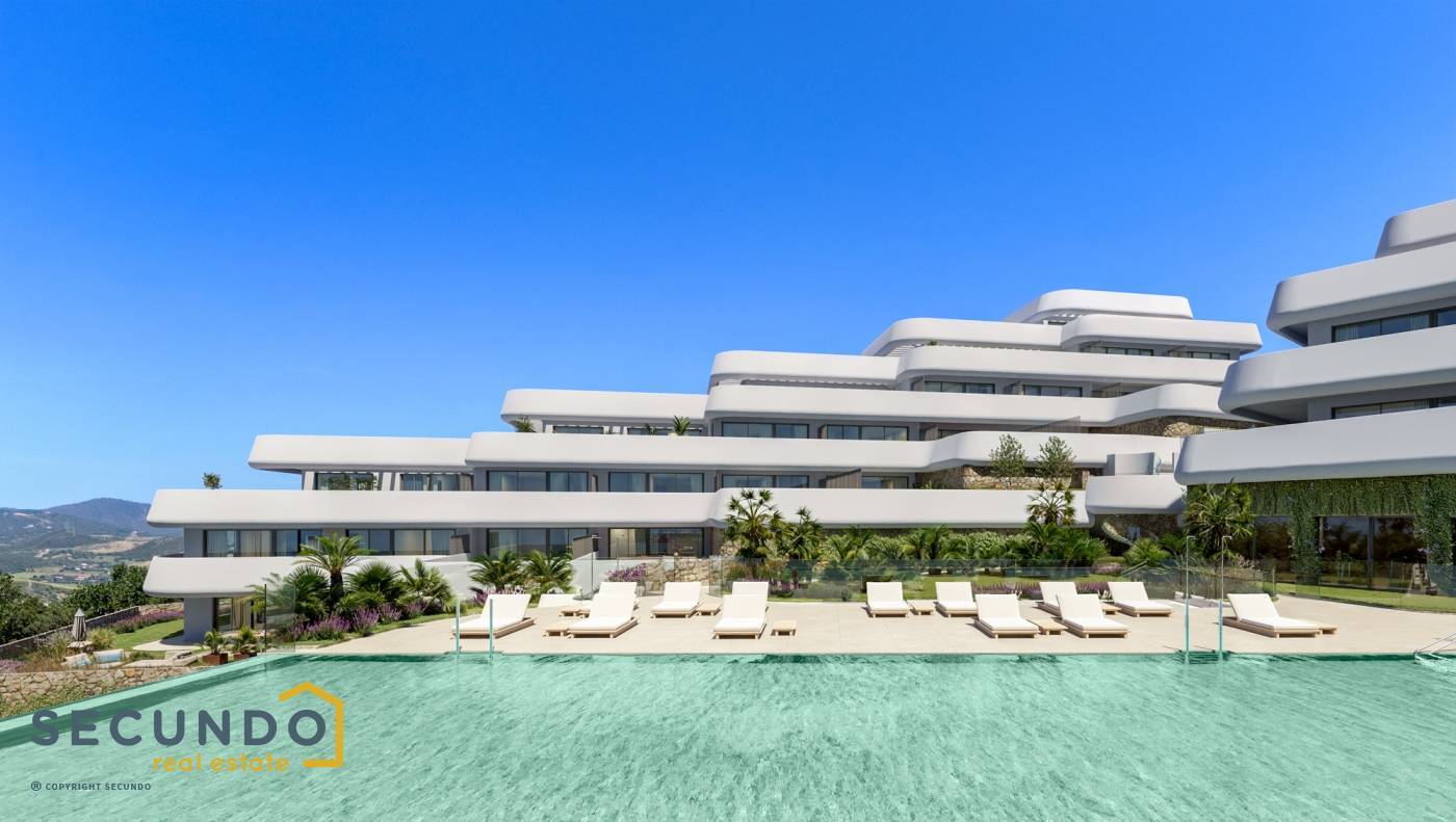 LAST UNITS! Casares: superb 3 bedroom apartments on a golf course