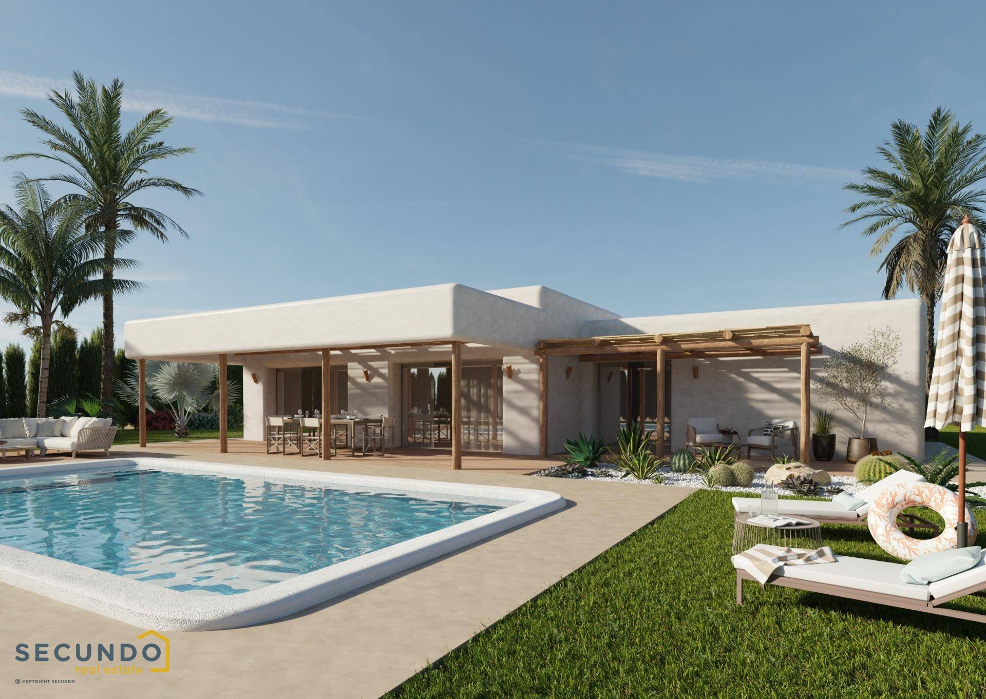 LAATSTE EENHEDEN ! villa 2 slaapkamers op terrein van meer dan 1 hectare