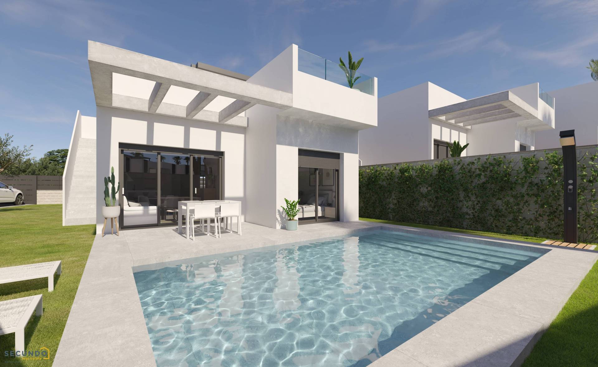 Algorfa: belles villas 3 chambres sur un golf