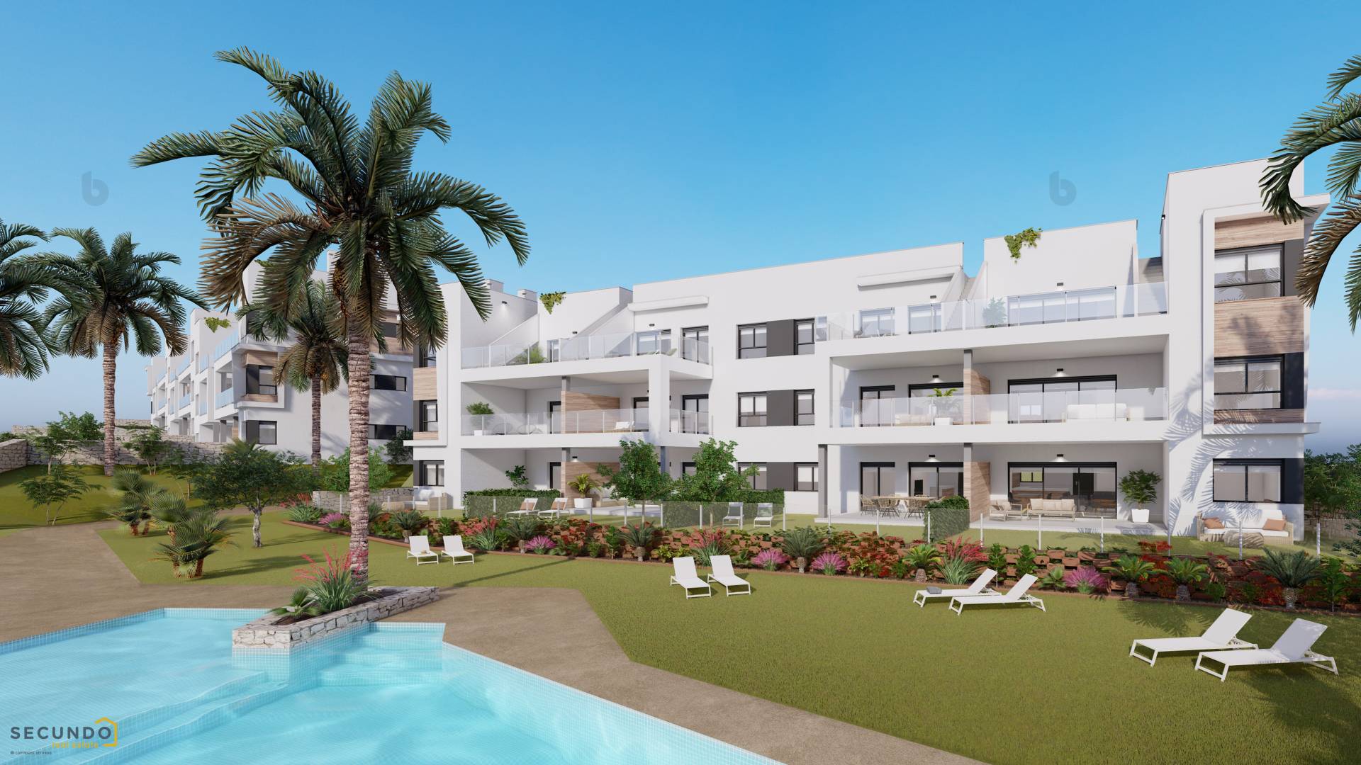 LAATSTE EENHEID !!! Pilar de la Horadada: prachtige appartementen in een golf met 2 slaapkamers