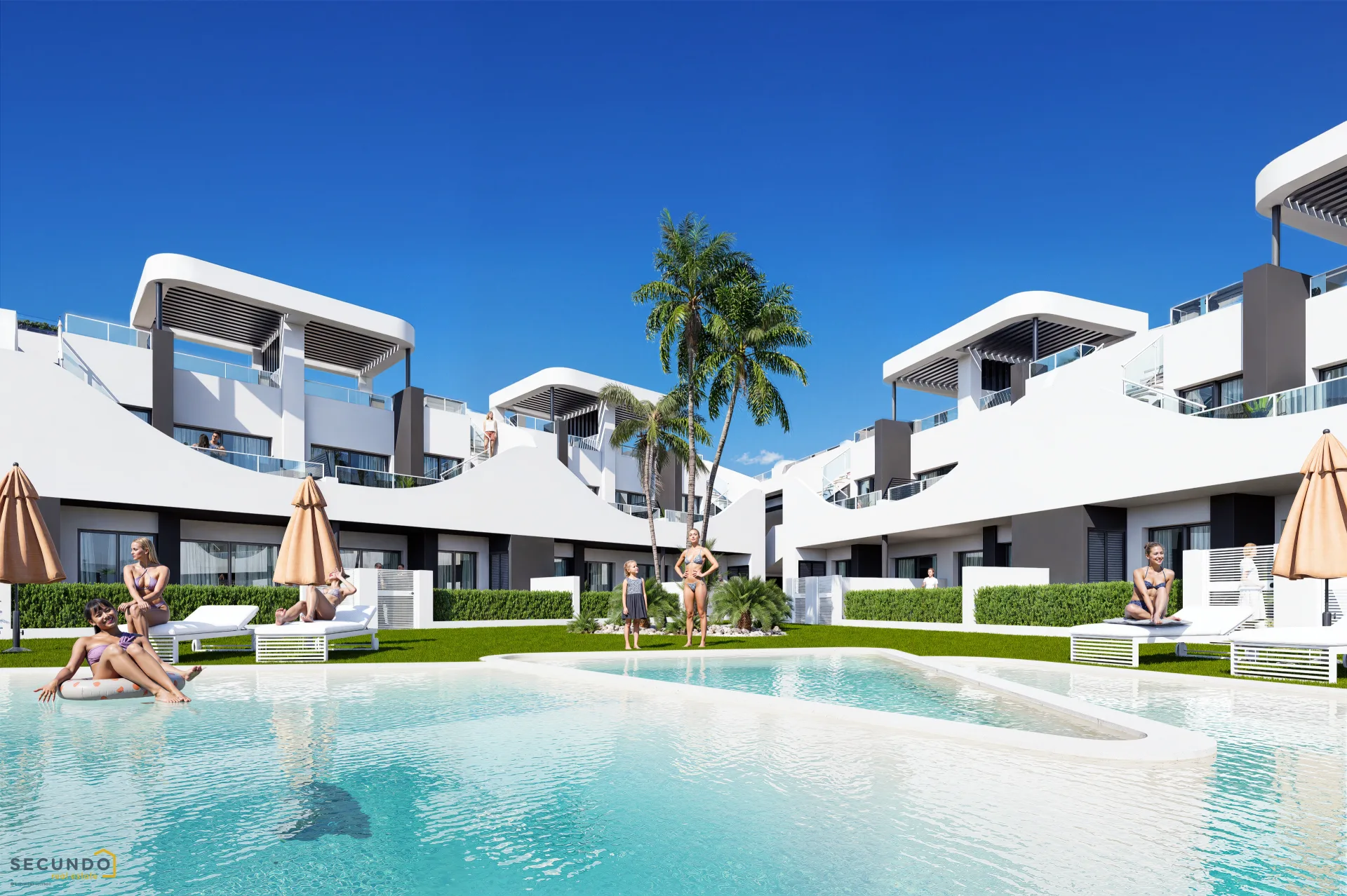 San Fulgencio : beaux appartements 2 chambres dans une nouvelle résidence