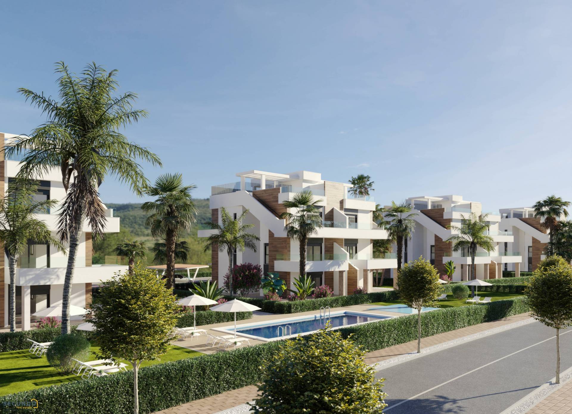 LAATSTE EENHEDEN ! Hacienda del Alamo - Murcia: prachtige appartementen met 2 slaapkamers