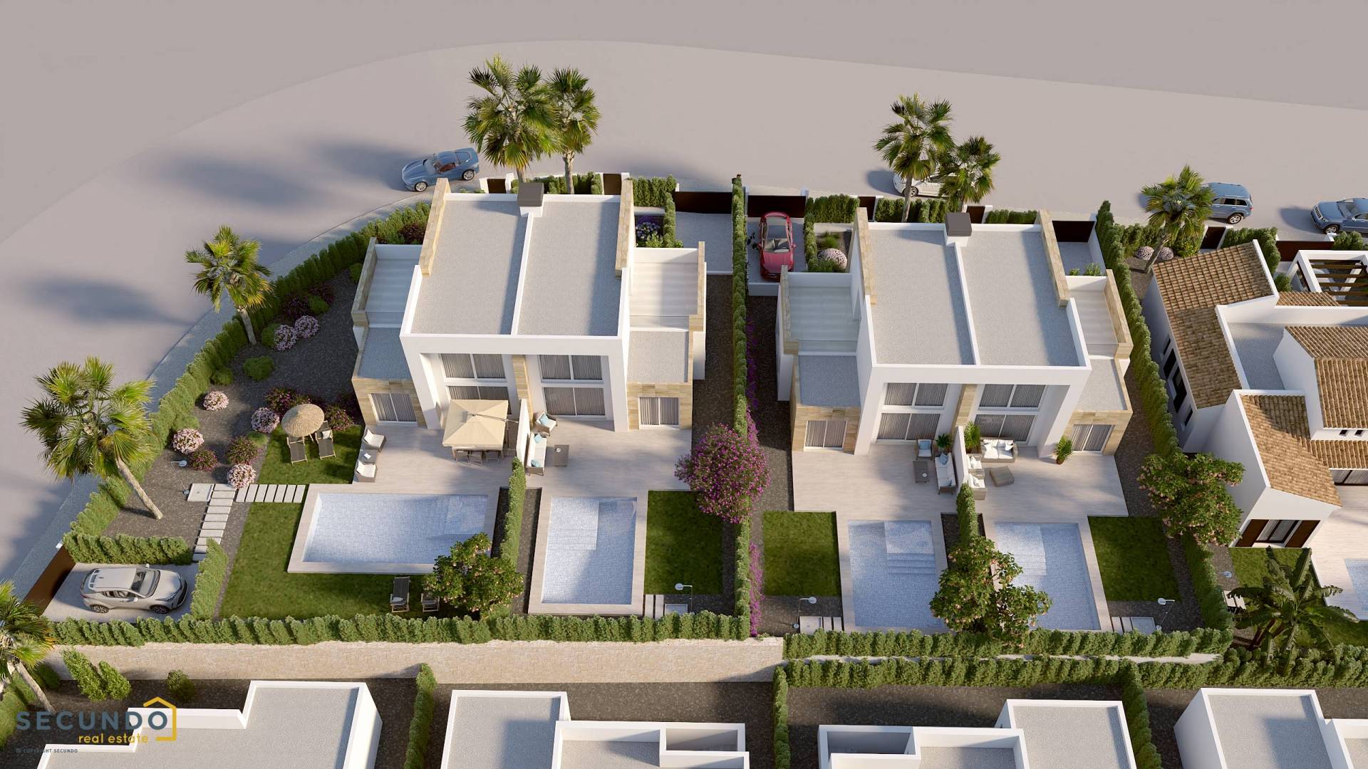 LAST UNITS! Algorfa: beautiful 3 bedroom semi-detached houses in the heart of a superb golf course