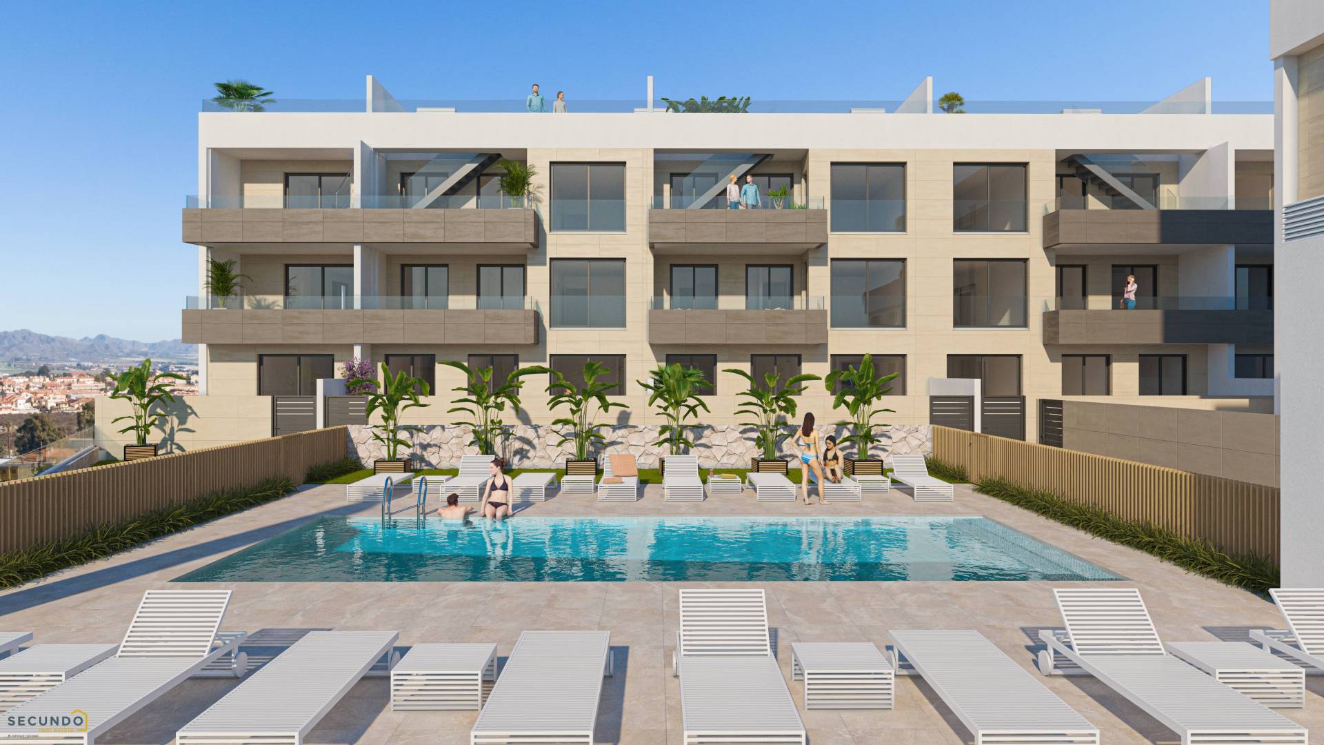 LAST UNITS! Aguilas: 2 bedroom apartments 800m from the sea