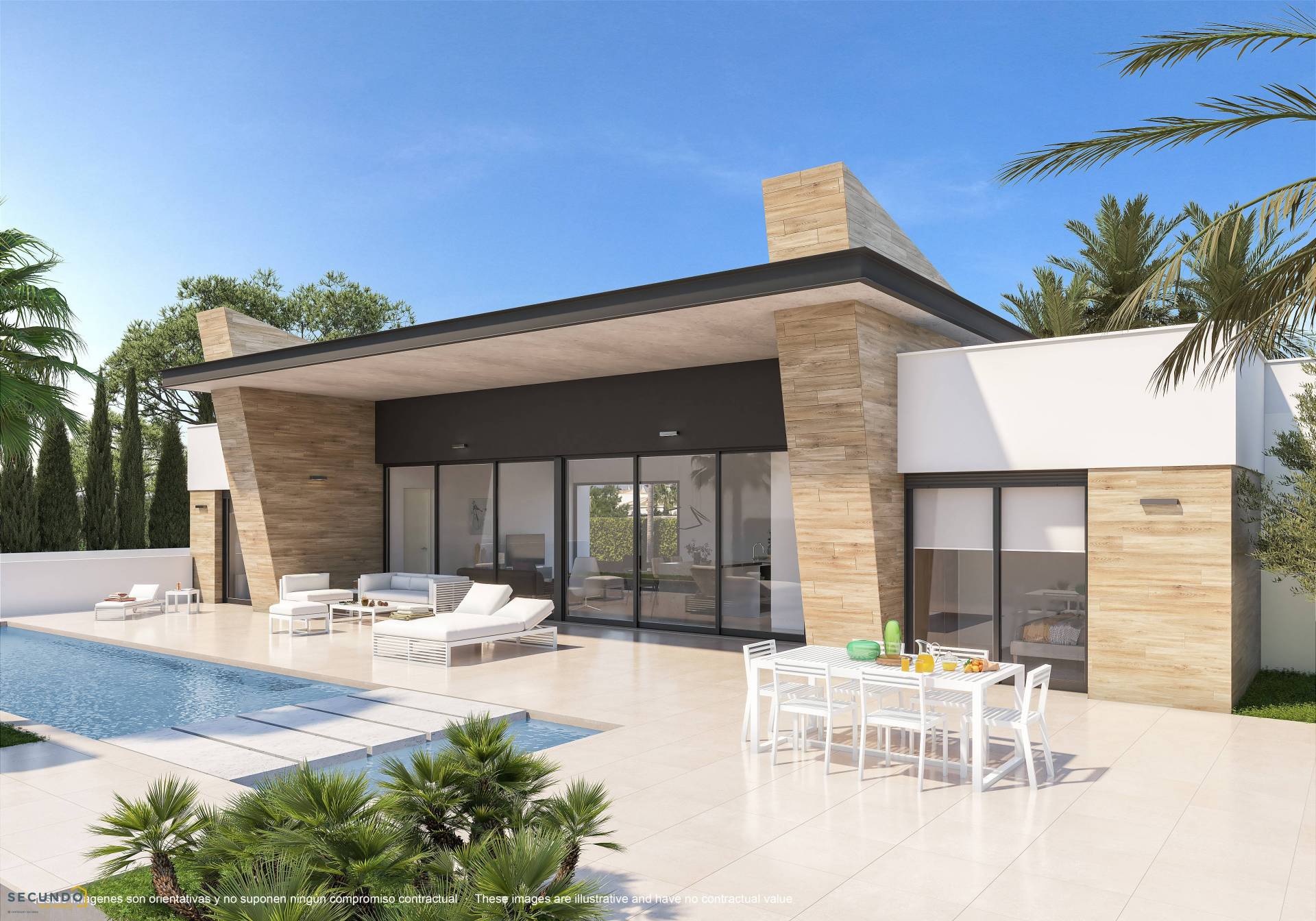 Ciudad Quesada: superbes villas en 3 chambres
