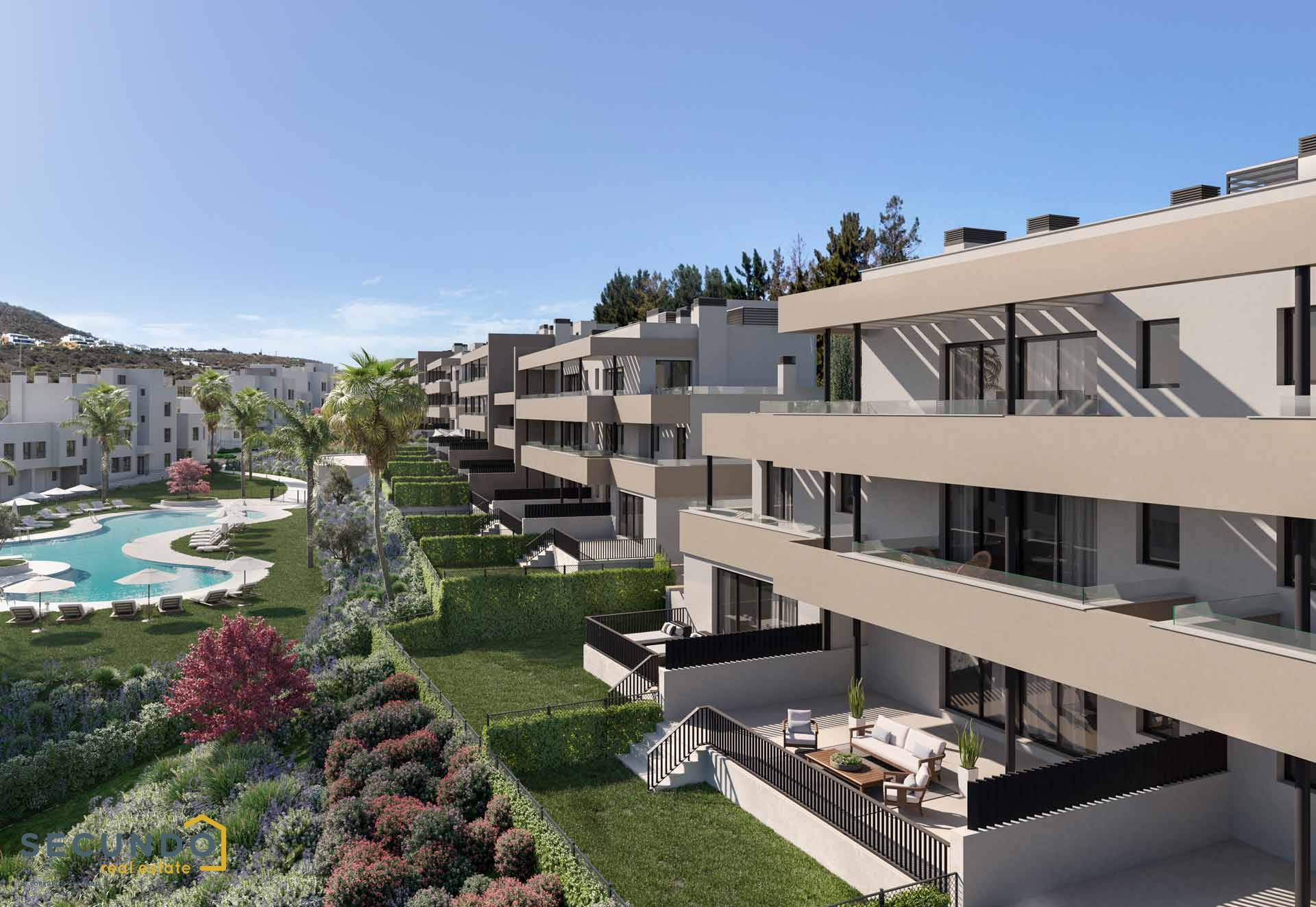 LAATSTE EENHEDEN ! Appartementen met 3 slaapkamers in Casares