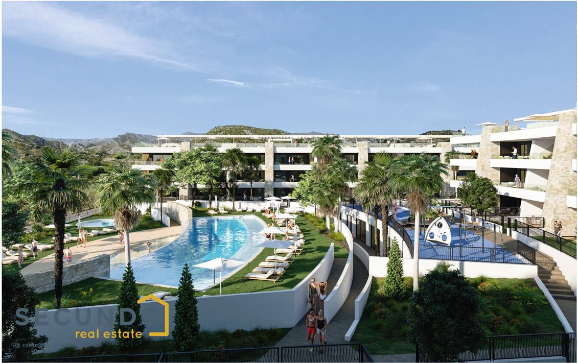 Aspe: appartements 3 chambres dans un golf exclusif