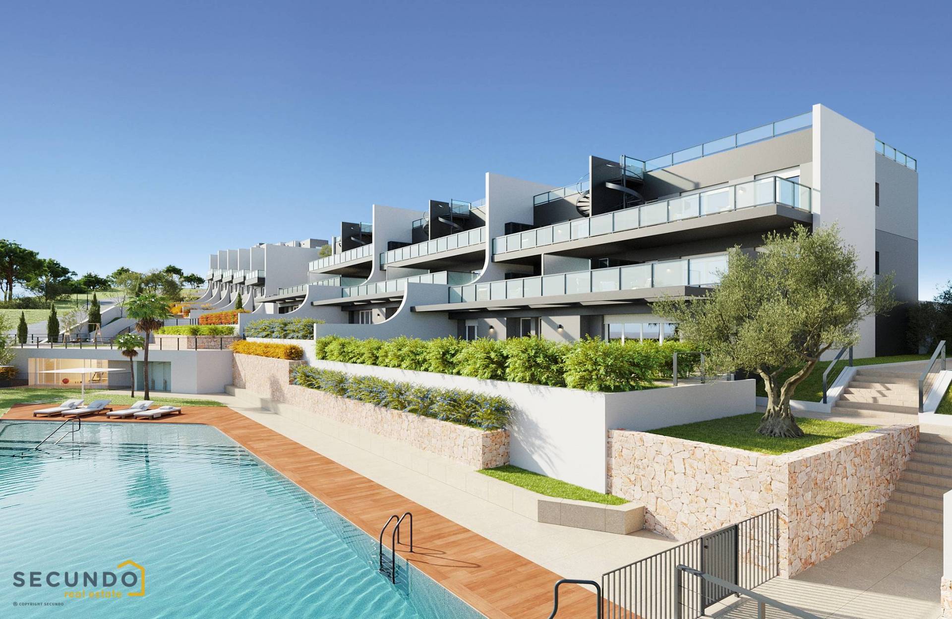 Finestrat: superbes appartements modernes en 2 chambres