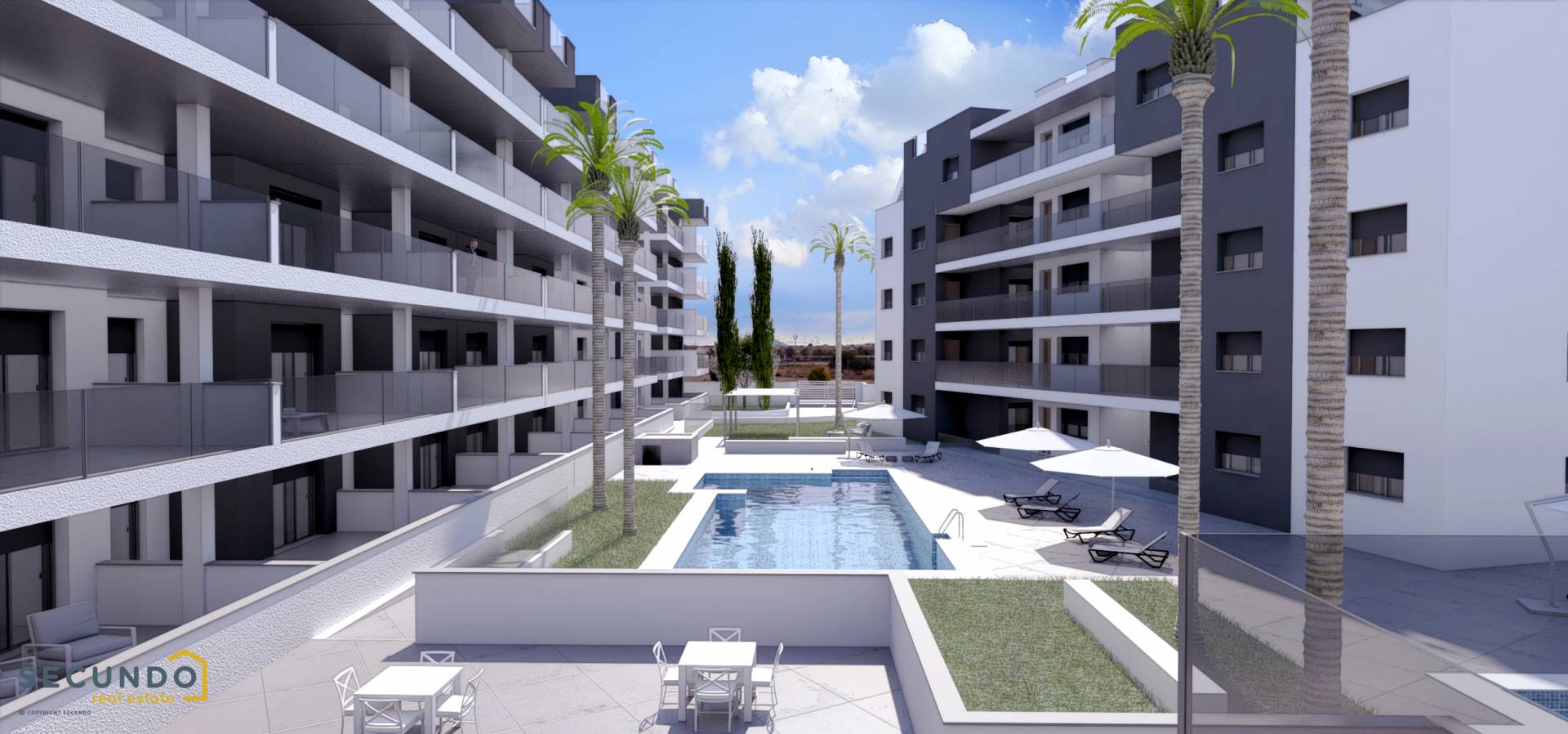 LAST UNITS! San Javier: very beautiful three-bedroom apartments near the sea