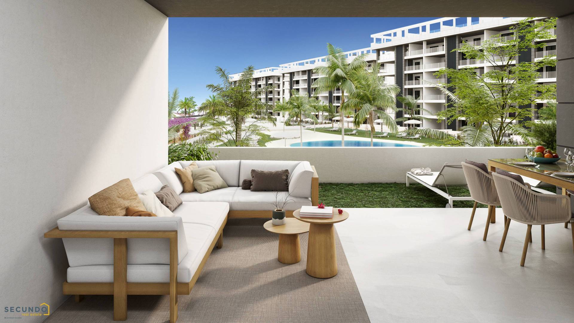 LAST UNITS! Torrevieja: stunning 2 bedroom apartments 700 m from the beautiful beaches of La Mata