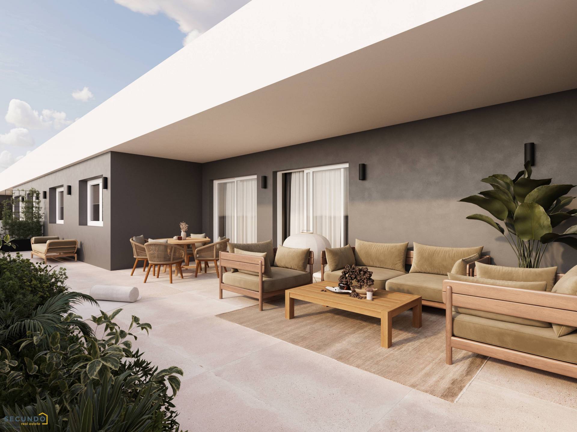 Aguilas: beaux 3 chambres appartements à 300 m de la plage