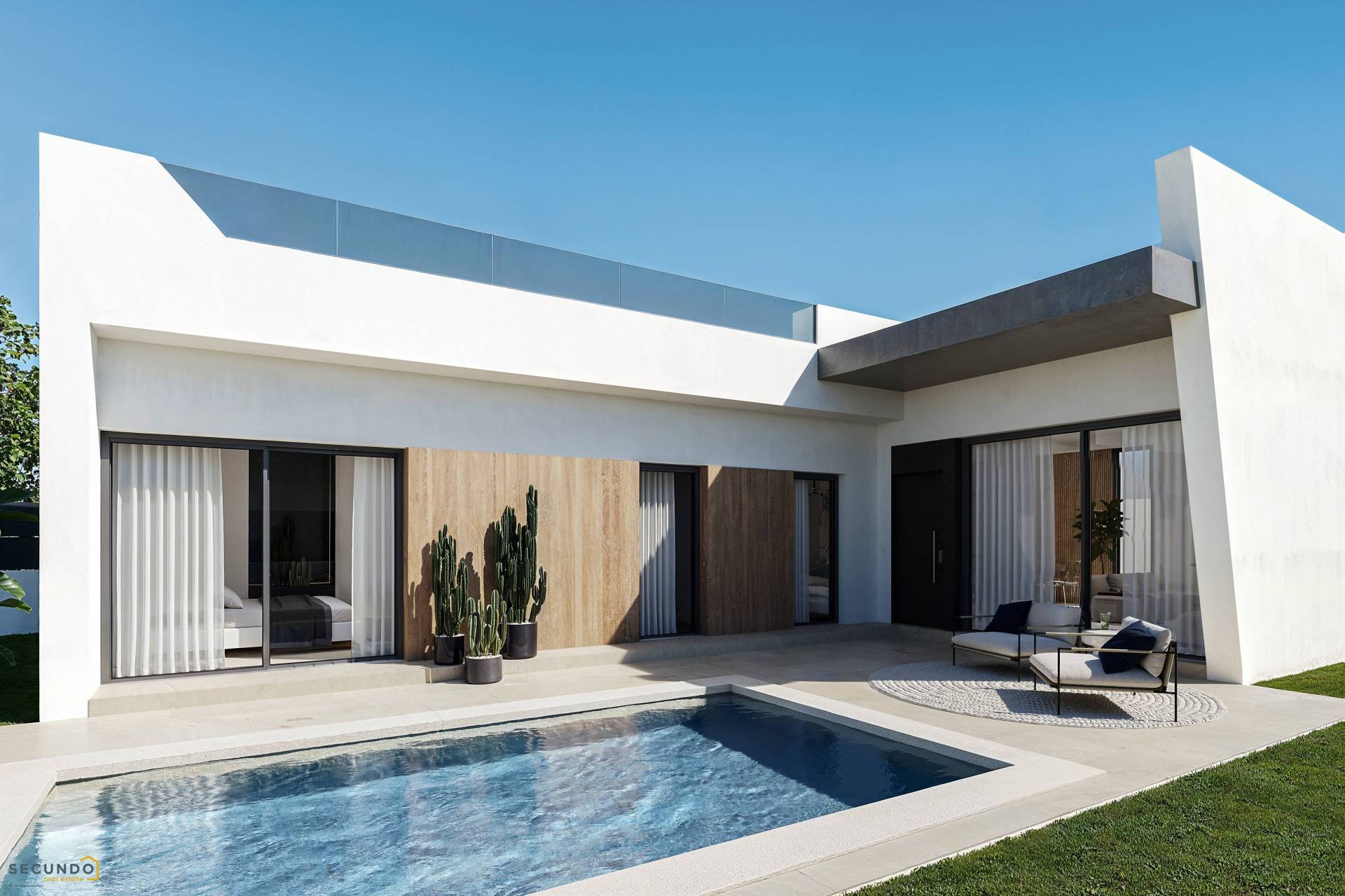 San Miguel de Salinas: superbes villas de plain-pied en 3 chambres