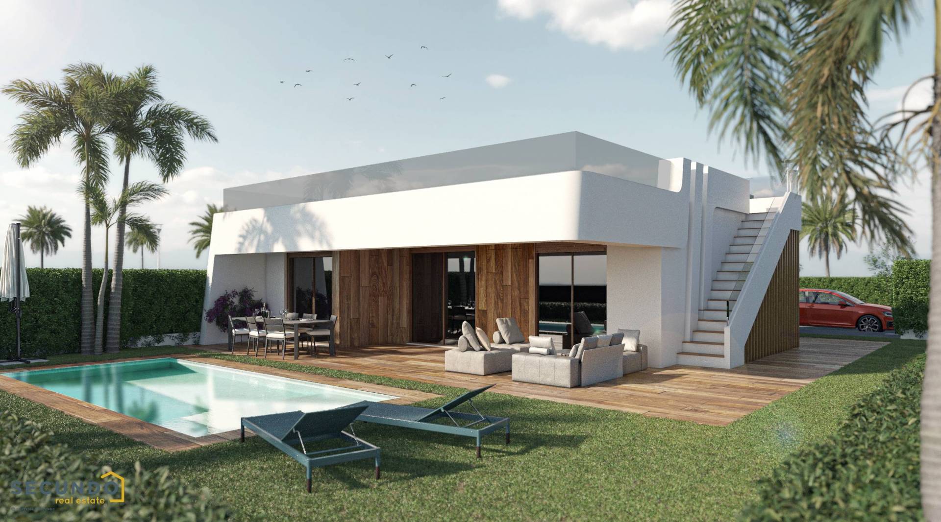 Condado de Alhama: belles villas 3 chambres avec piscine privée