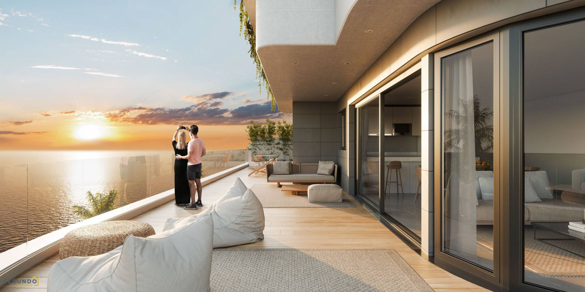 Aguilas: superbes appartements trois chambres