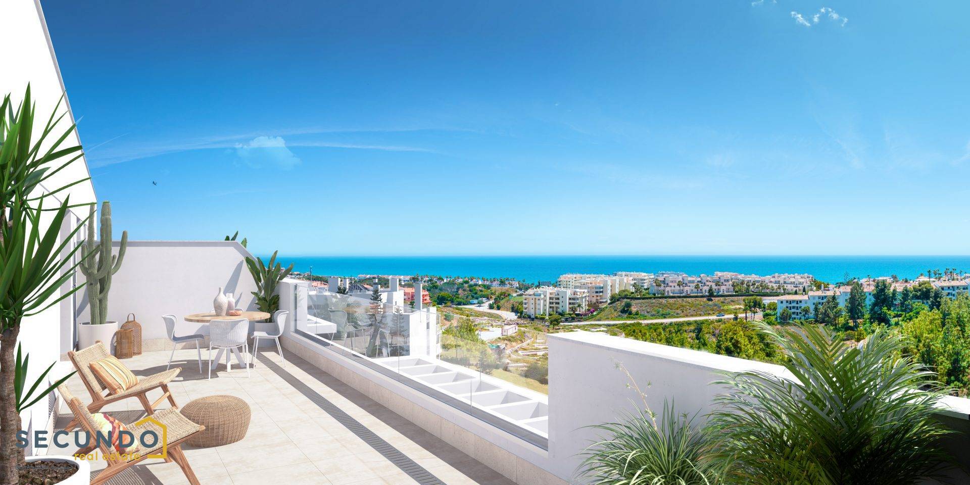 Mijas: superbes appartements en 3 chambres proches de la plage