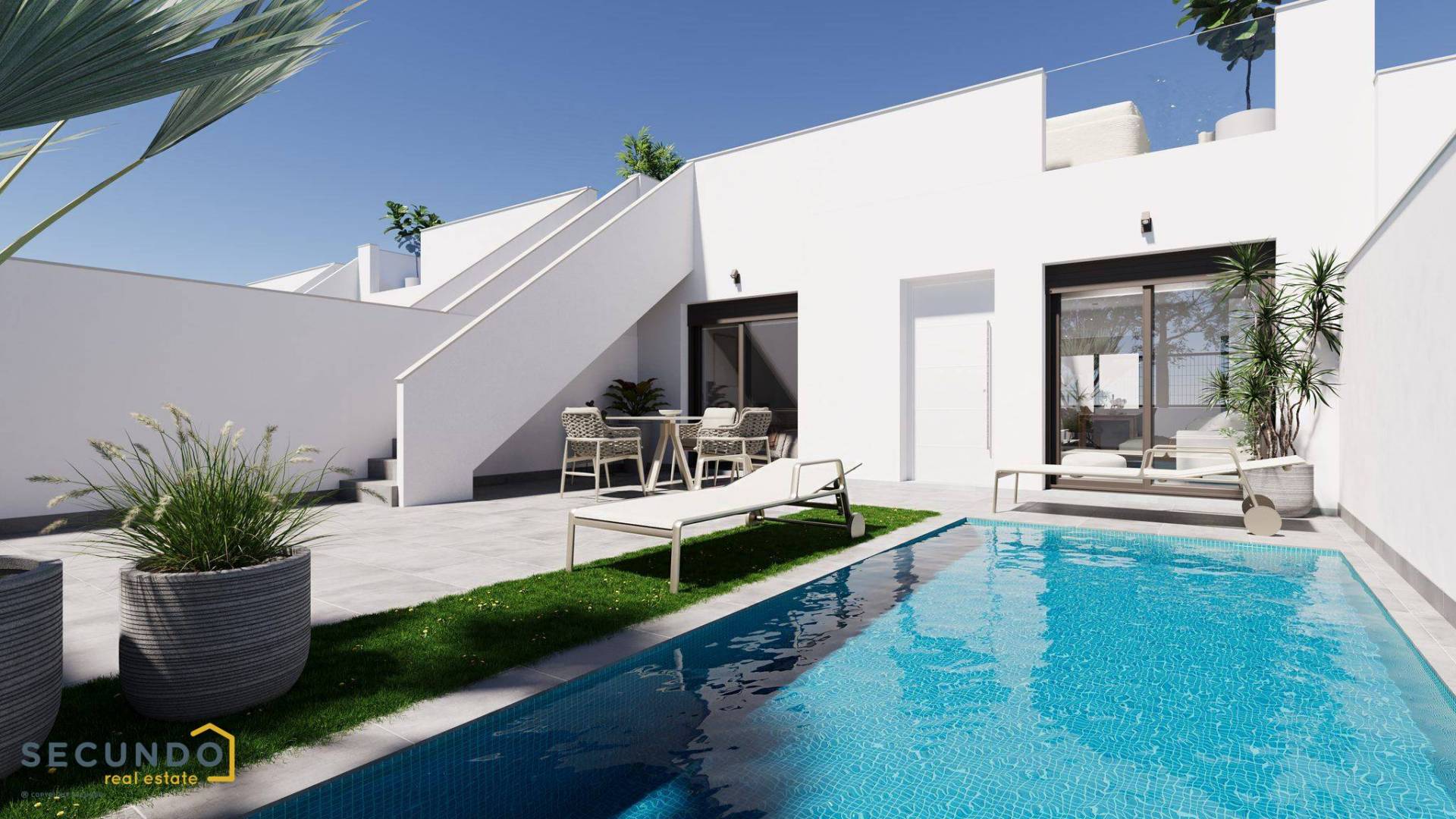 LAATSTE EENHEDEN ! Torre Pacheco: mooie 2-slaapkamer huizen in een resort