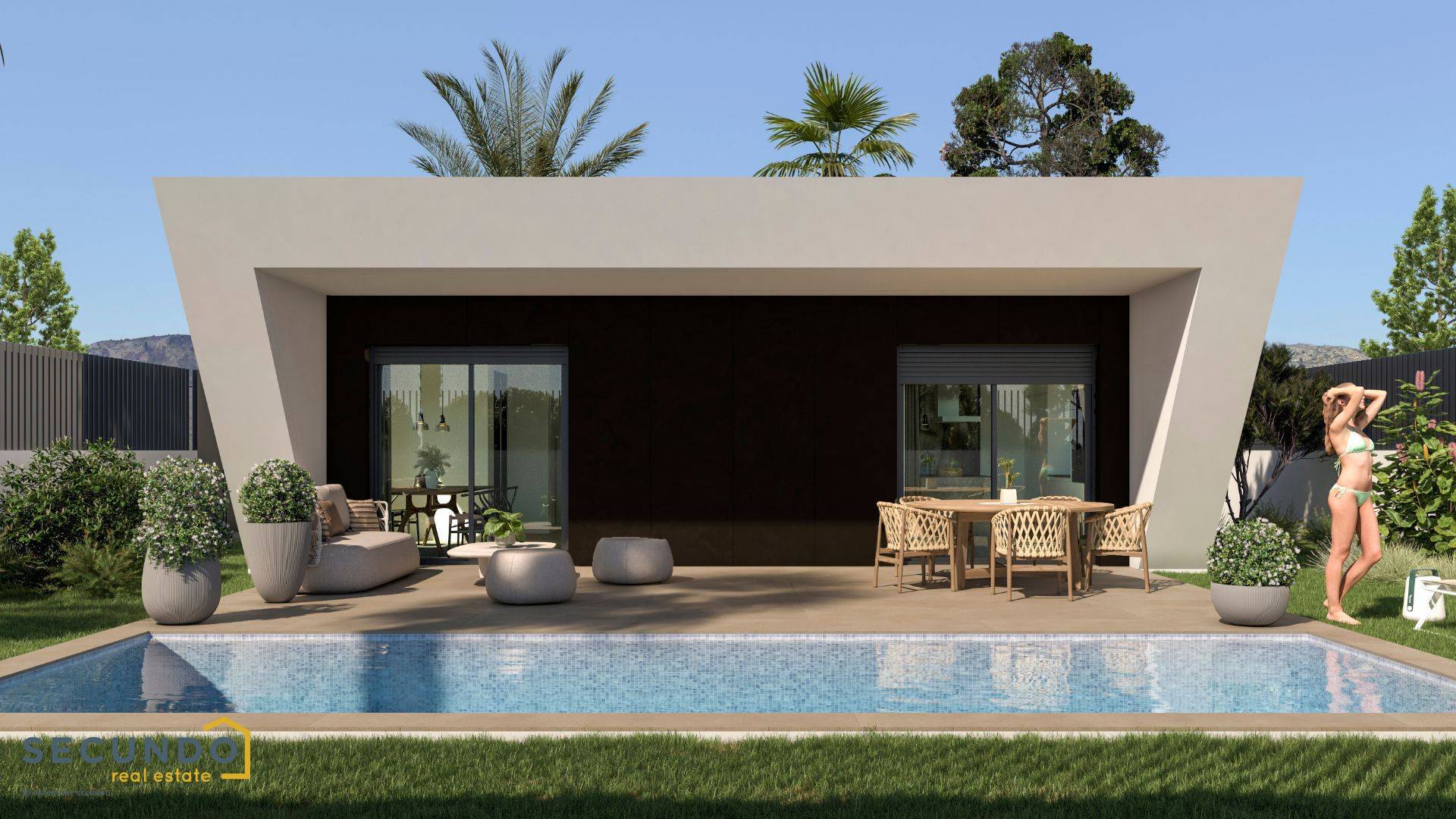 Monforte del Cid : belles villas modernes en 3 chambres