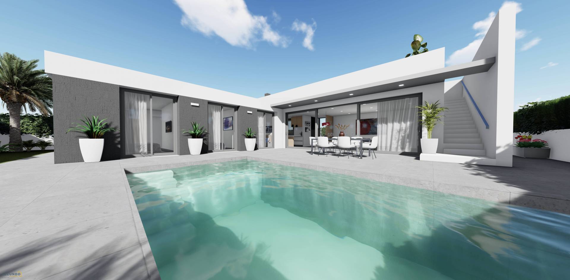 LAST UNITS! San Juan de los Terreros: stunning 3 bedroom villas 400 m from the sea