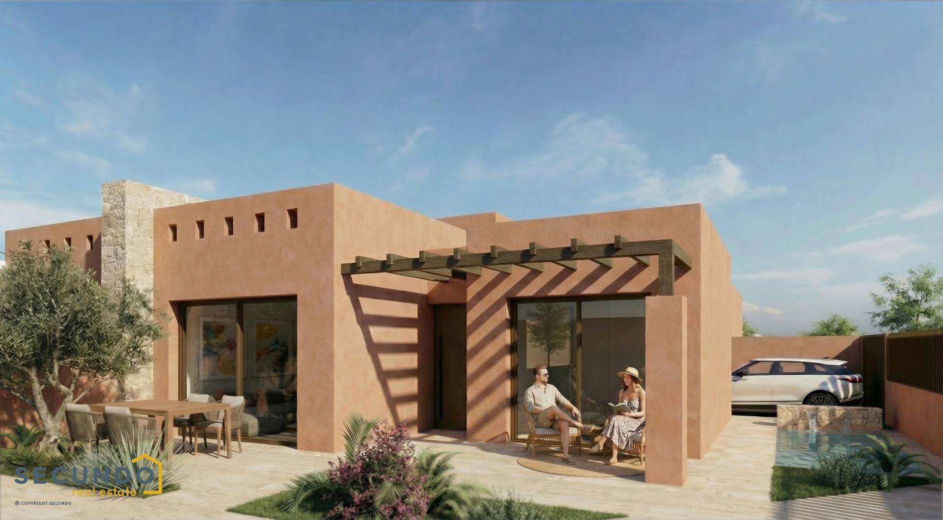 LAATSTE EENHEDEN ! Torre Pacheco: mooie 2-slaapkamerhuizen in een resort